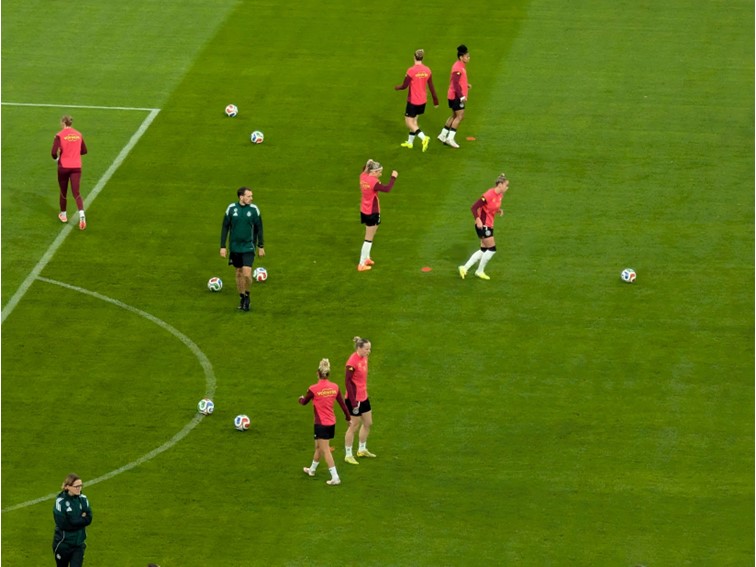 001 Deutschland Frauen Weltmeister und Europameister